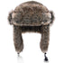 Walrus Hats Trapper Walrus Hats Faux Fur Brown Trapper Hat